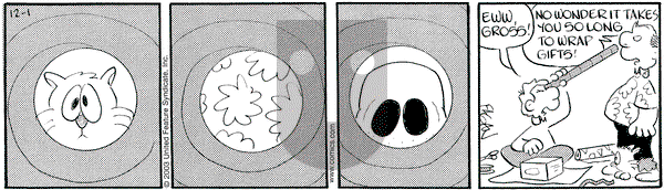 Drabble on Monday December 1, 2003 Comic Strip