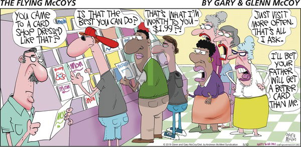 The Flying McCoys on Sunday May 12, 2019 Comic Strip