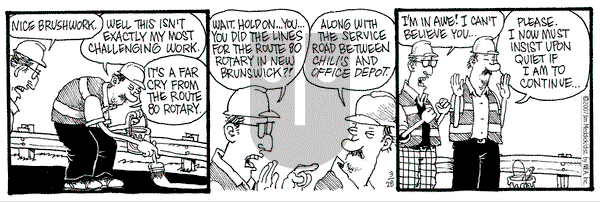 Monty on Wednesday March 28, 2007 Comic Strip