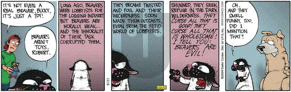 Get Fuzzy on Tuesday September 21, 2004 Comic Strip