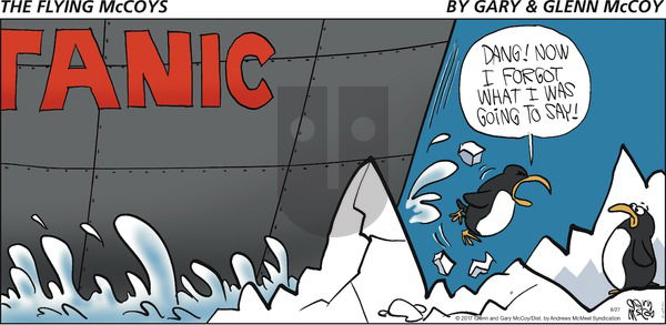 The Flying McCoys on Sunday August 27, 2017 Comic Strip