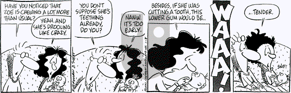 Baby Blues on Tuesday January 8, 1991 Comic Strip