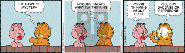 Garfield - Friday February 26, 2021 Comic Strip