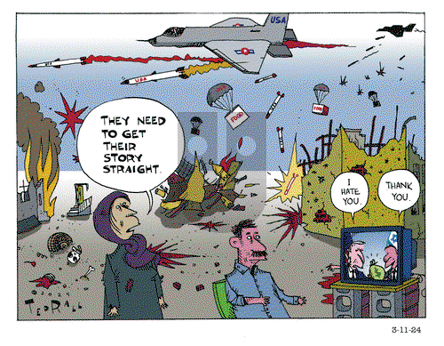 Ted Rall - Monday March 11, 2024 Comic Strip