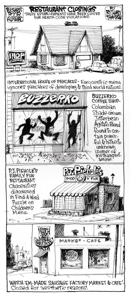 Richard's Poor Almanac on Sunday September 20, 2015 Comic Strip