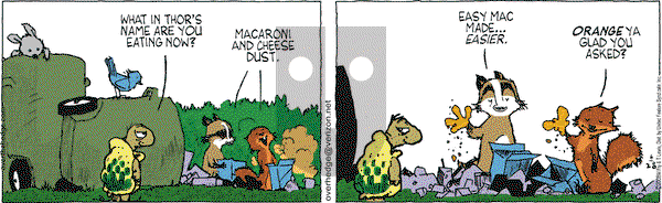 Over the Hedge on Saturday June 28, 2008 Comic Strip