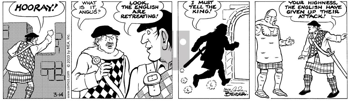 Alley Oop - Friday March 14, 2003 Comic Strip