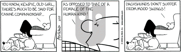 The Born Loser on Saturday March 27, 2004 Comic Strip