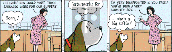 Fred Basset on Friday March 11, 2011 Comic Strip