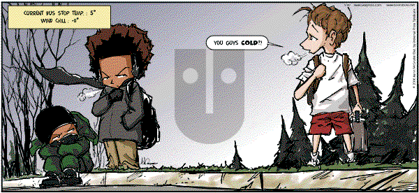 The Boondocks on Sunday September 2, 2007 Comic Strip