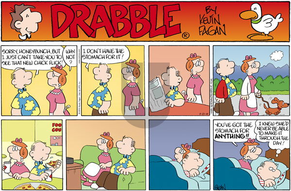 Drabble on Sunday March 21, 2010 Comic Strip