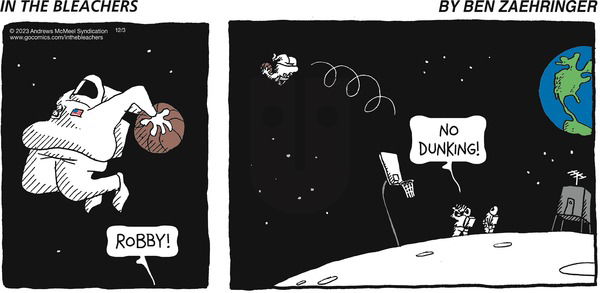 In the Bleachers - Sunday December 3, 2023 Comic Strip