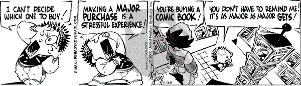 Rose is Rose on Friday November 24, 2000 Comic Strip
