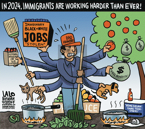 Lalo Alcaraz on Wednesday September 18, 2024 Comic Strip