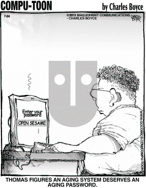 Compu-toon on Wednesday July 24, 2013 Comic Strip