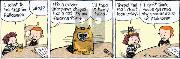 Cul de Sac on Wednesday October 25, 2017 Comic Strip