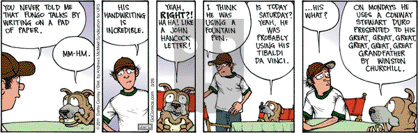 Get Fuzzy on Saturday March 29, 2025 Comic Strip