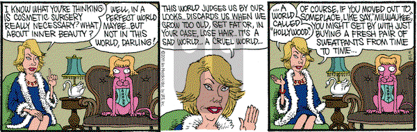 Monty on Saturday April 16, 2011 Comic Strip