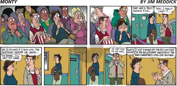 Monty on Sunday March 5, 2017 Comic Strip