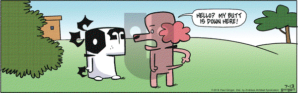 Pooch Cafe on Friday July 13, 2018 Comic Strip