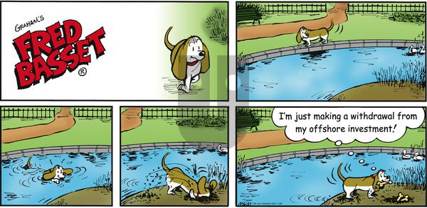 Fred Basset on Sunday May 26, 2013 Comic Strip
