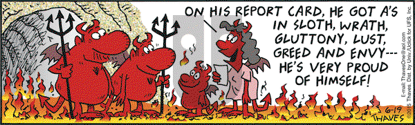 Frank and Ernest on Friday June 19, 2015 Comic Strip