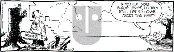 The Buckets on Wednesday August 20, 2008 Comic Strip