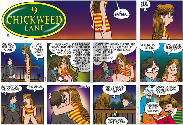 9 Chickweed Lane on Sunday November 17, 2002 Comic Strip
