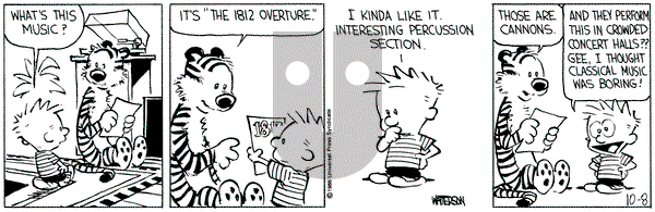 Calvin and Hobbes on Wednesday October 8, 1986 Comic Strip