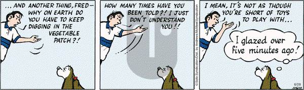Fred Basset on Thursday June 28, 2018 Comic Strip