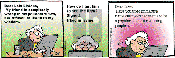Lola on Saturday April 18, 2020 Comic Strip