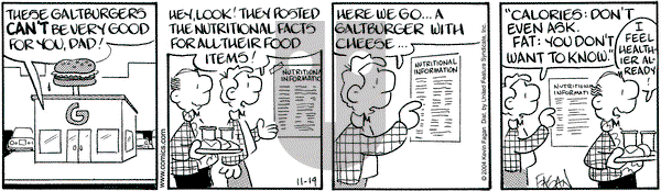 Drabble on Friday November 19, 2004 Comic Strip