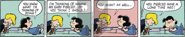 Peanuts - Tuesday May 25, 2021 Comic Strip