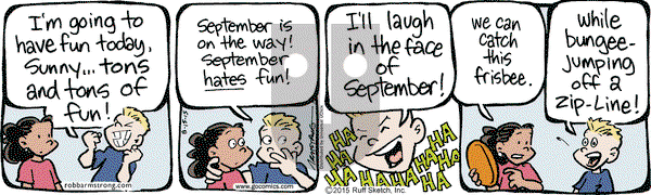 JumpStart on Saturday August 15, 2015 Comic Strip