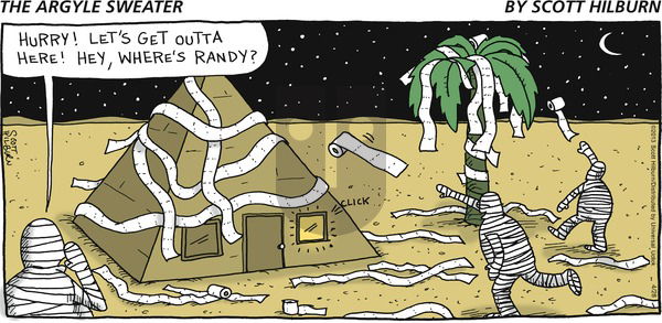 The Argyle Sweater on Sunday April 28, 2013 Comic Strip