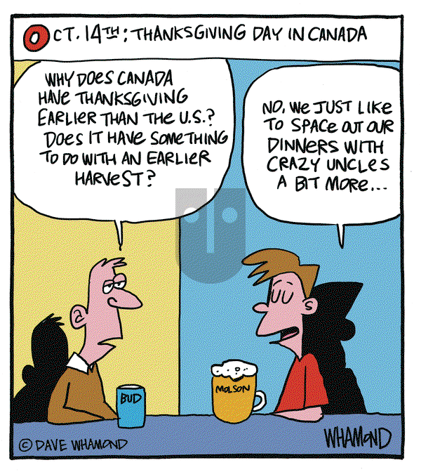 Day by Dave - Monday October 14, 2024 Comic Strip