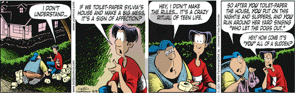 Baldo on Thursday October 18, 2001 Comic Strip