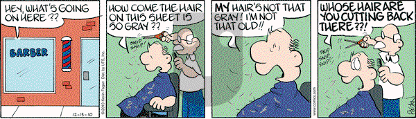 Drabble on Monday December 13, 2010 Comic Strip