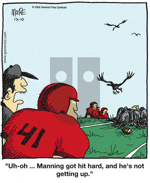 In the Bleachers on Wednesday December 10, 2008 Comic Strip