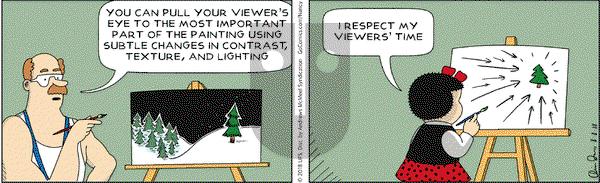 Nancy on Wednesday August 8, 2018 Comic Strip