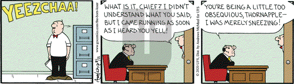 The Born Loser on Monday August 31, 2020 Comic Strip