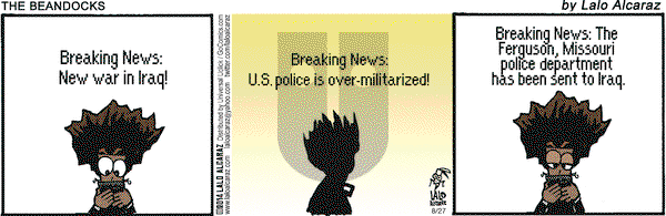 La Cucaracha on Wednesday August 27, 2014 Comic Strip