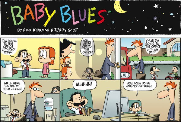 Baby Blues on Sunday June 30, 2019 Comic Strip