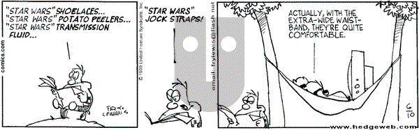 Over the Hedge on Monday August 9, 1999 Comic Strip