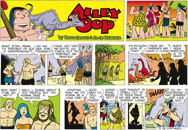 Alley Oop on Sunday December 26, 1999 Comic Strip