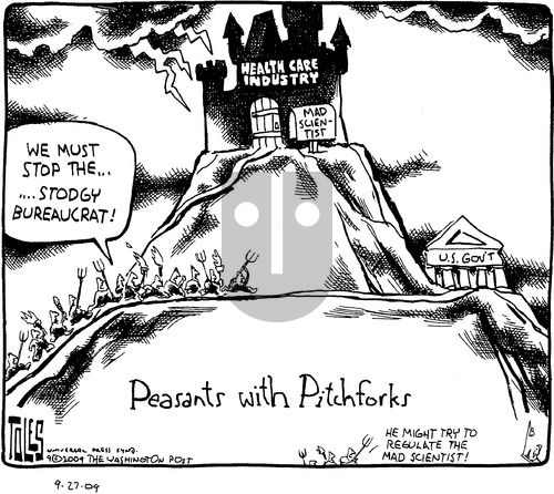 Tom Toles on Sunday September 27, 2009 Comic Strip