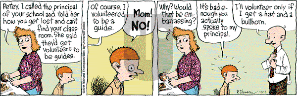 Cul de Sac on Thursday October 13, 2016 Comic Strip