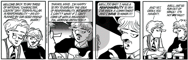 Doonesbury on Wednesday October 19, 1994 Comic Strip