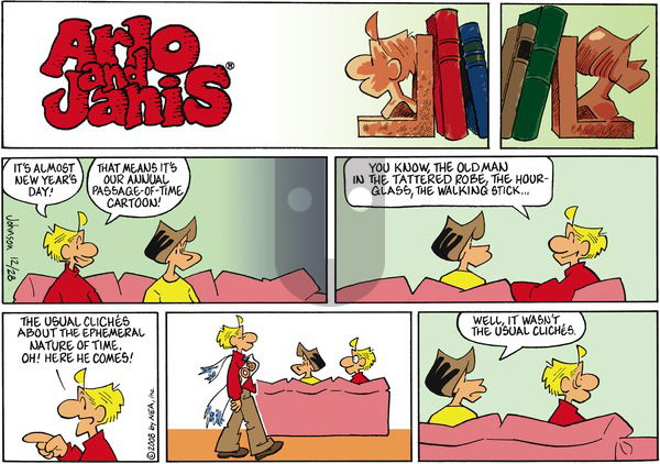Arlo and Janis on Sunday December 28, 2008 Comic Strip