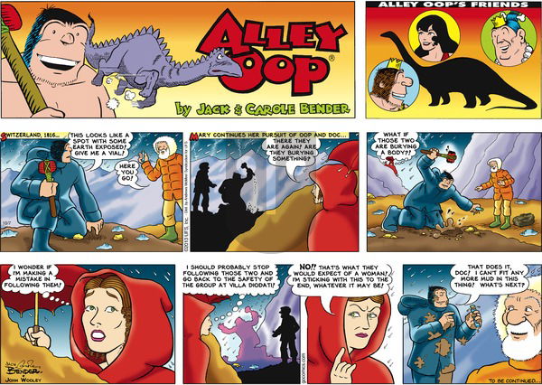 Alley Oop on Sunday October 7, 2018 Comic Strip